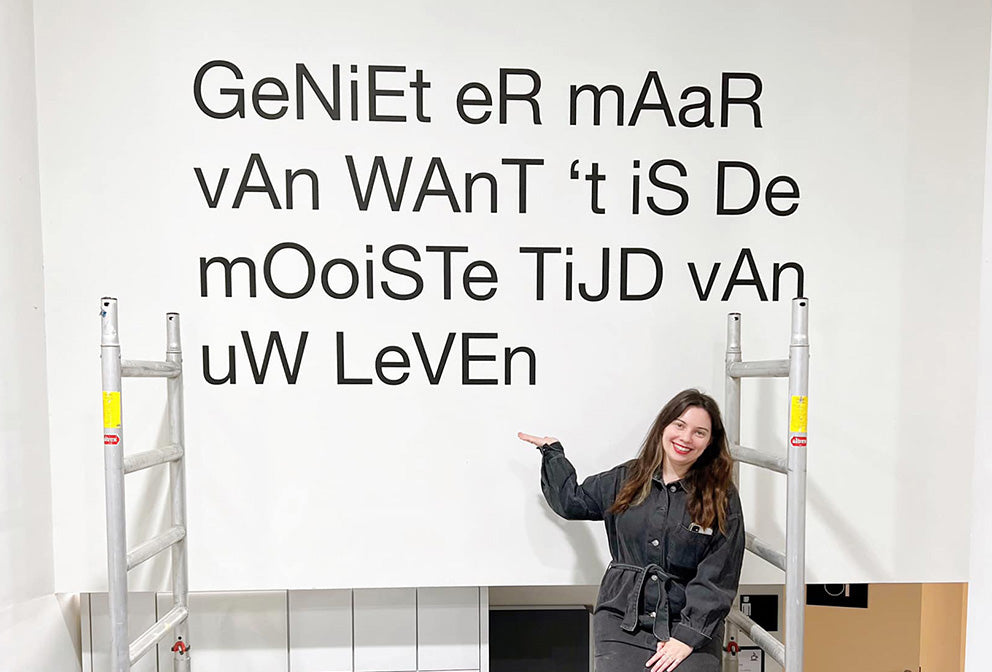 Mural voor KDG Hogeschool