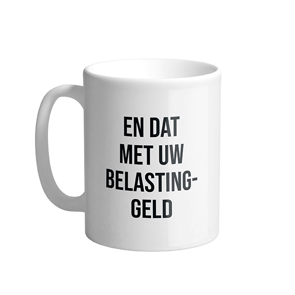 Mok - EN DAT MET UW BELASTINGGELD