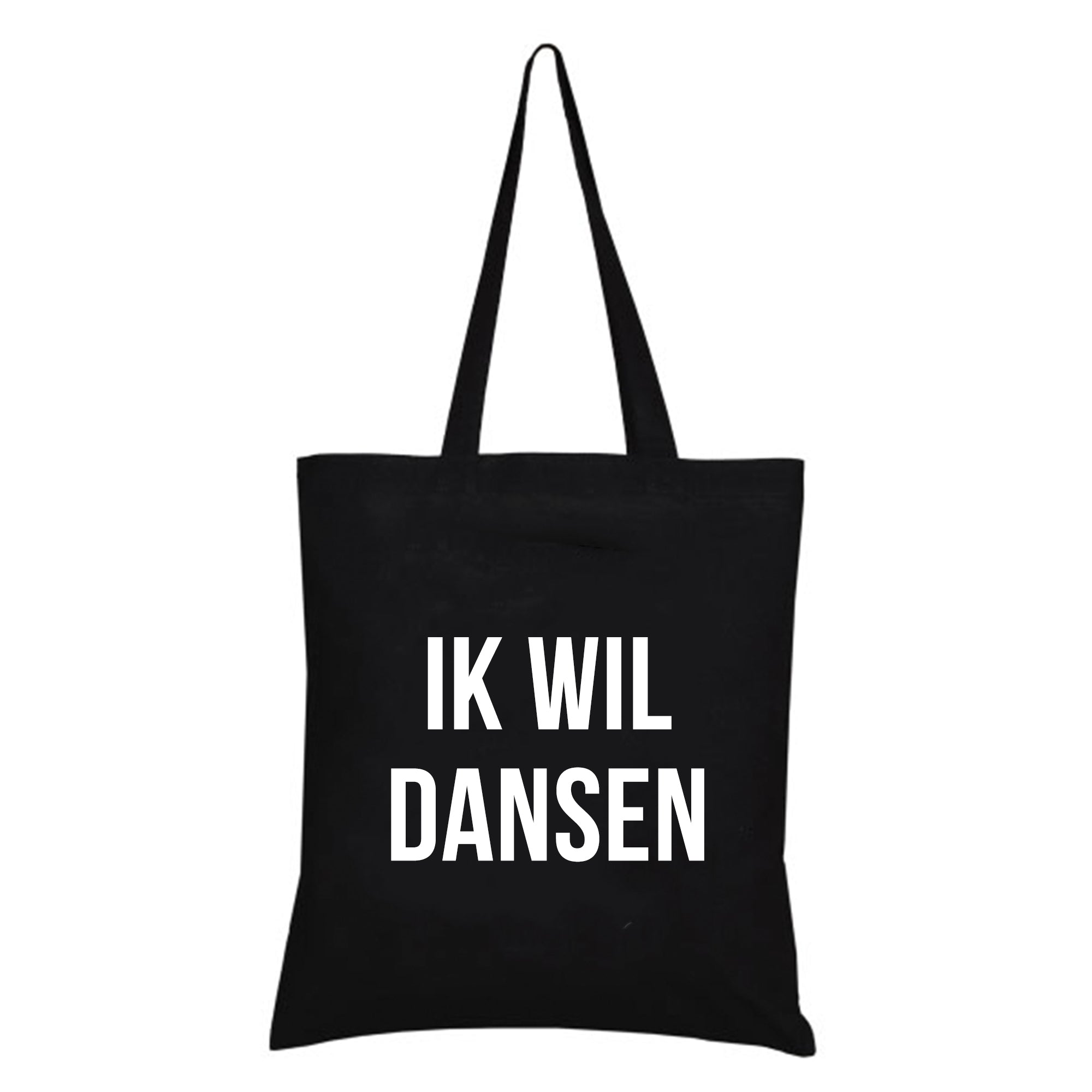 Tote - IK WIL DANSEN - Zwart