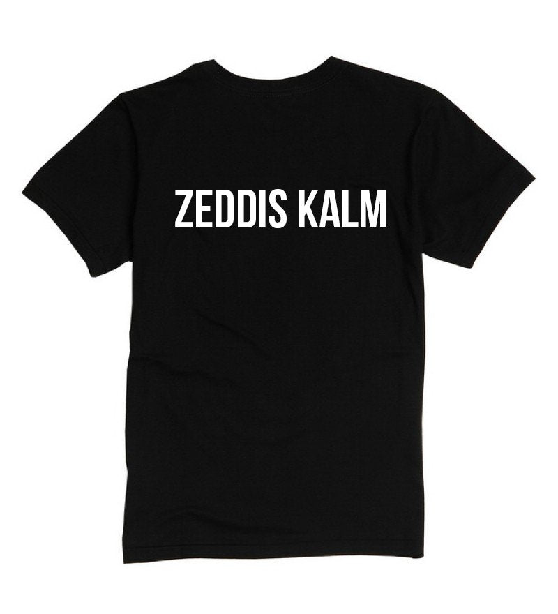 Shirt - ZEDDIS KALM - zwart